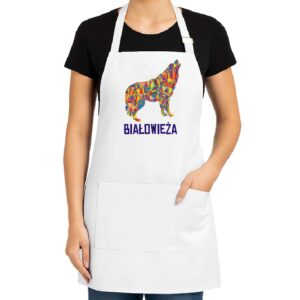Fartuch kuchenny Białowieża - Podlaski Dziki Duch