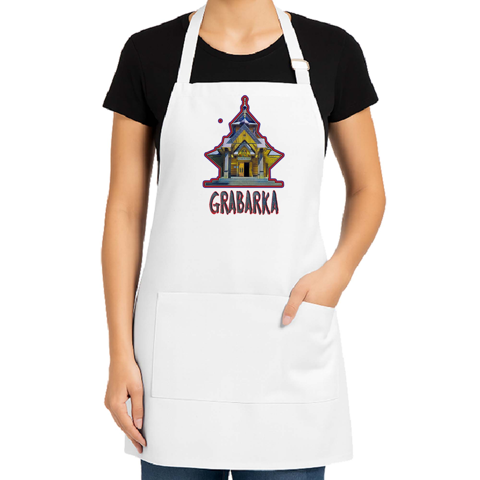 Fartuch kuchenny Grabarka - Święta Góra Podlasia