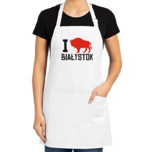 Fartuch kuchenny Kocham Białystok