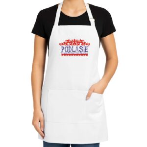 Fartuch kuchenny Kolorowe Okiennice Podlasia