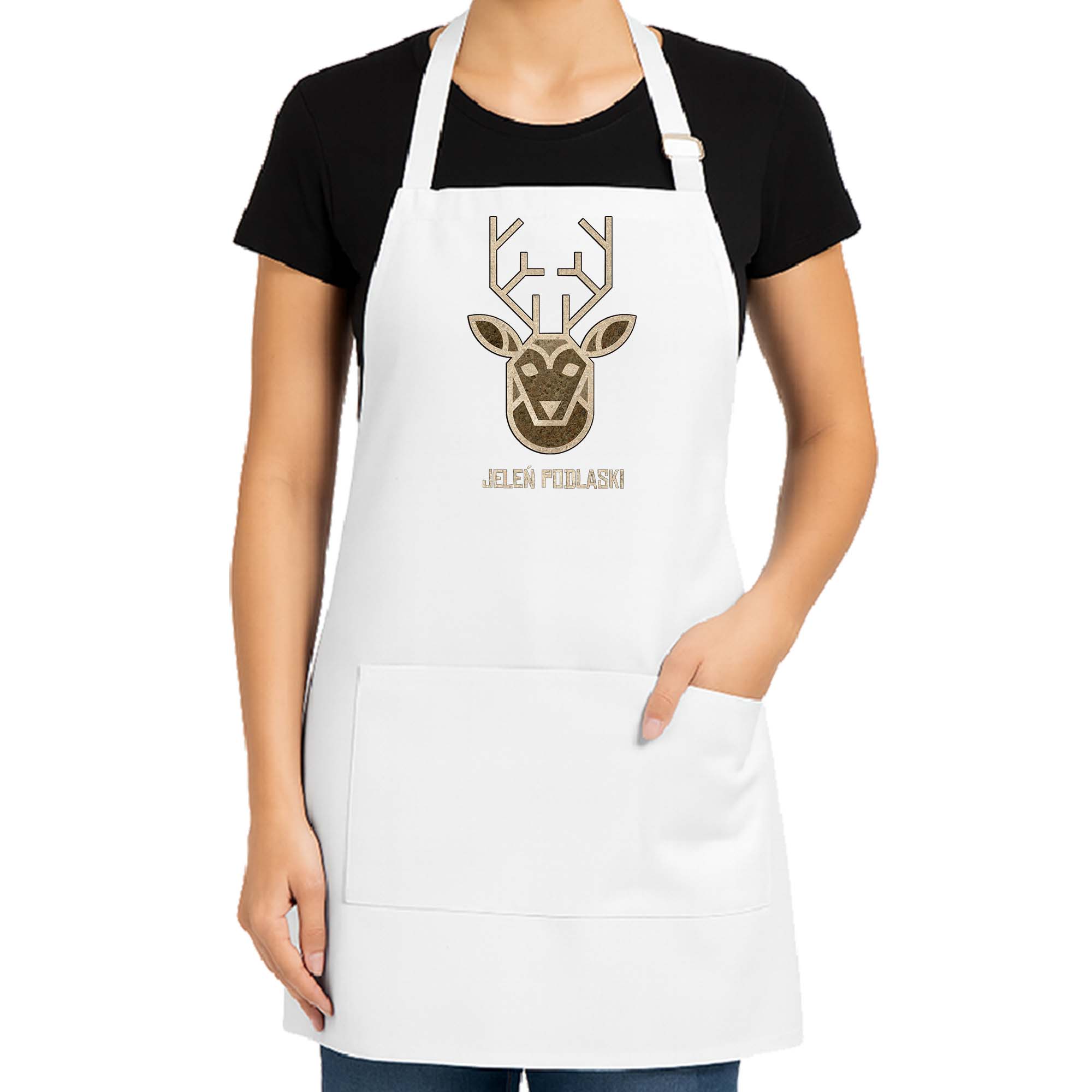Fartuch kuchenny Leśny Podlaski Jeleń