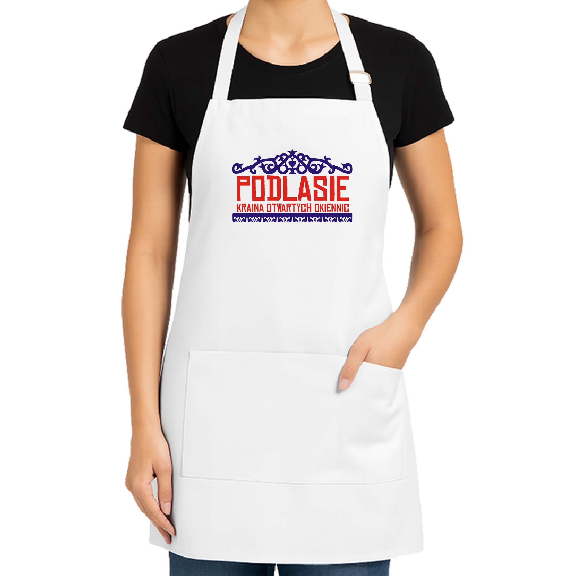 Fartuch kuchenny Podlasie - Kraina Otwartych Okiennic