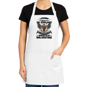 Fartuch kuchenny Podlaska Legenda Królewski Białystok