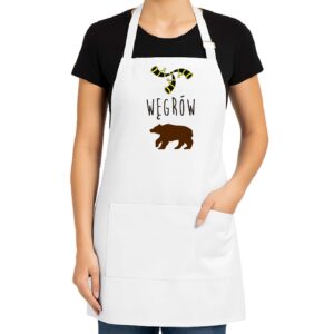 Fartuch kuchenny Podlaski Niedźwiedź z Węgrowa