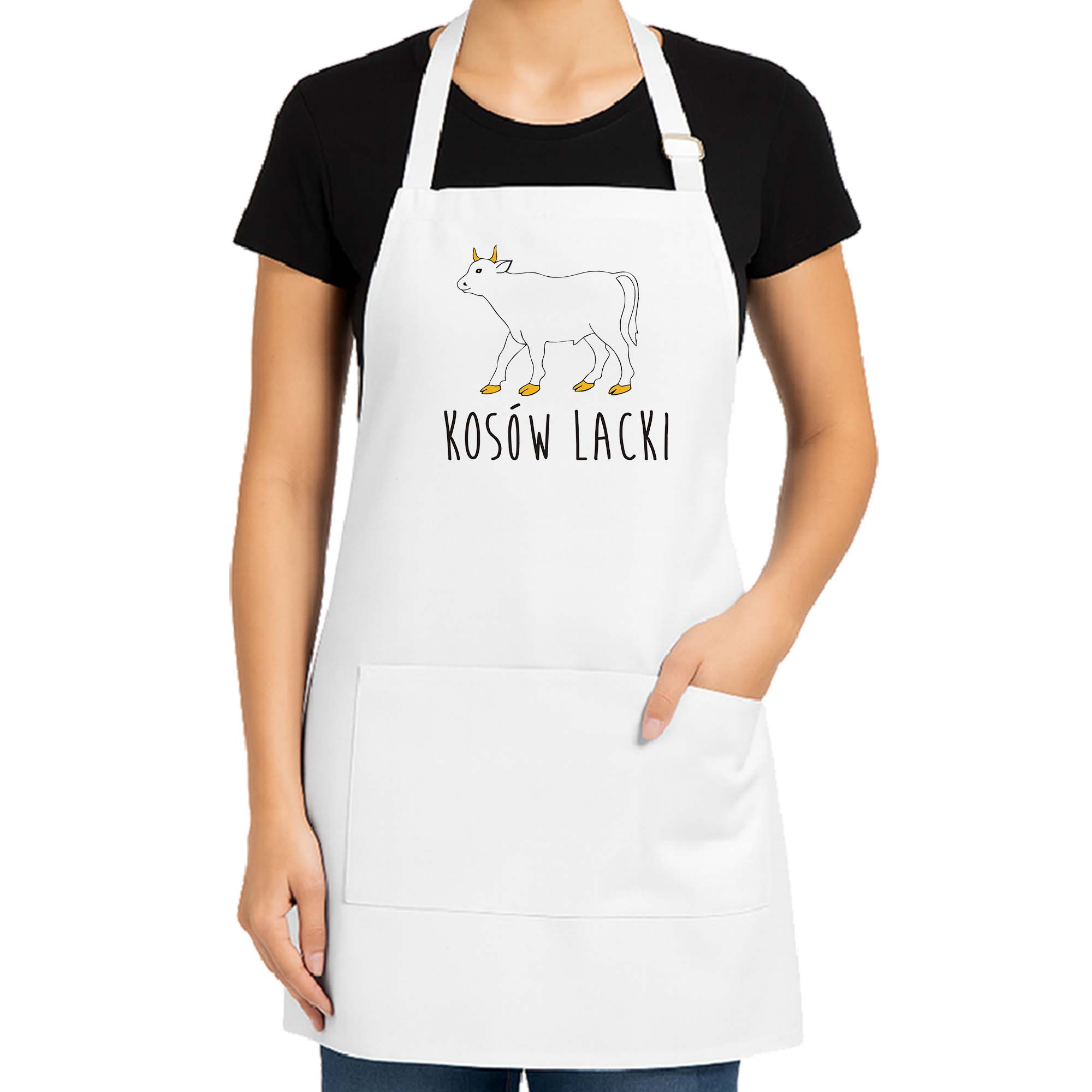Fartuch kuchenny Podlaski Wół z Kosowa Lackiego