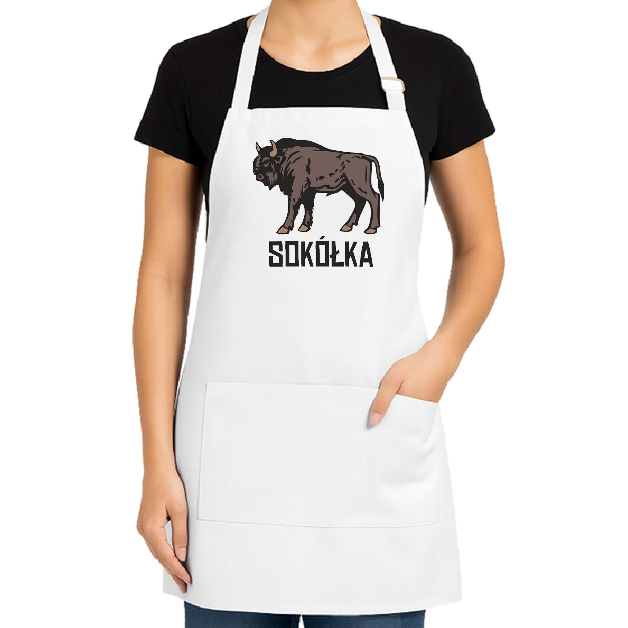 Fartuch kuchenny Podlaski Żubr - Sokółka