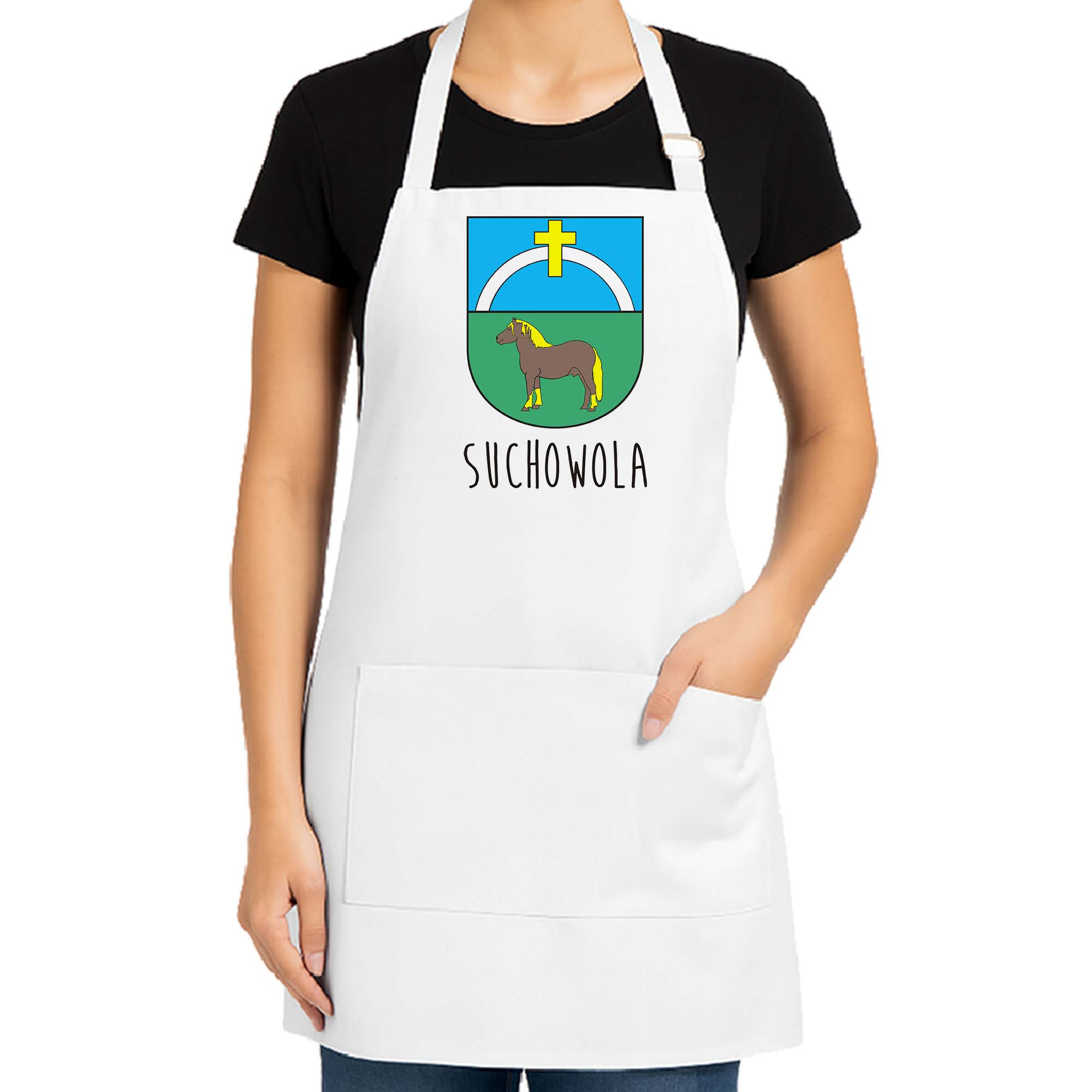 Fartuch kuchenny Środek Europy To Suchowola!