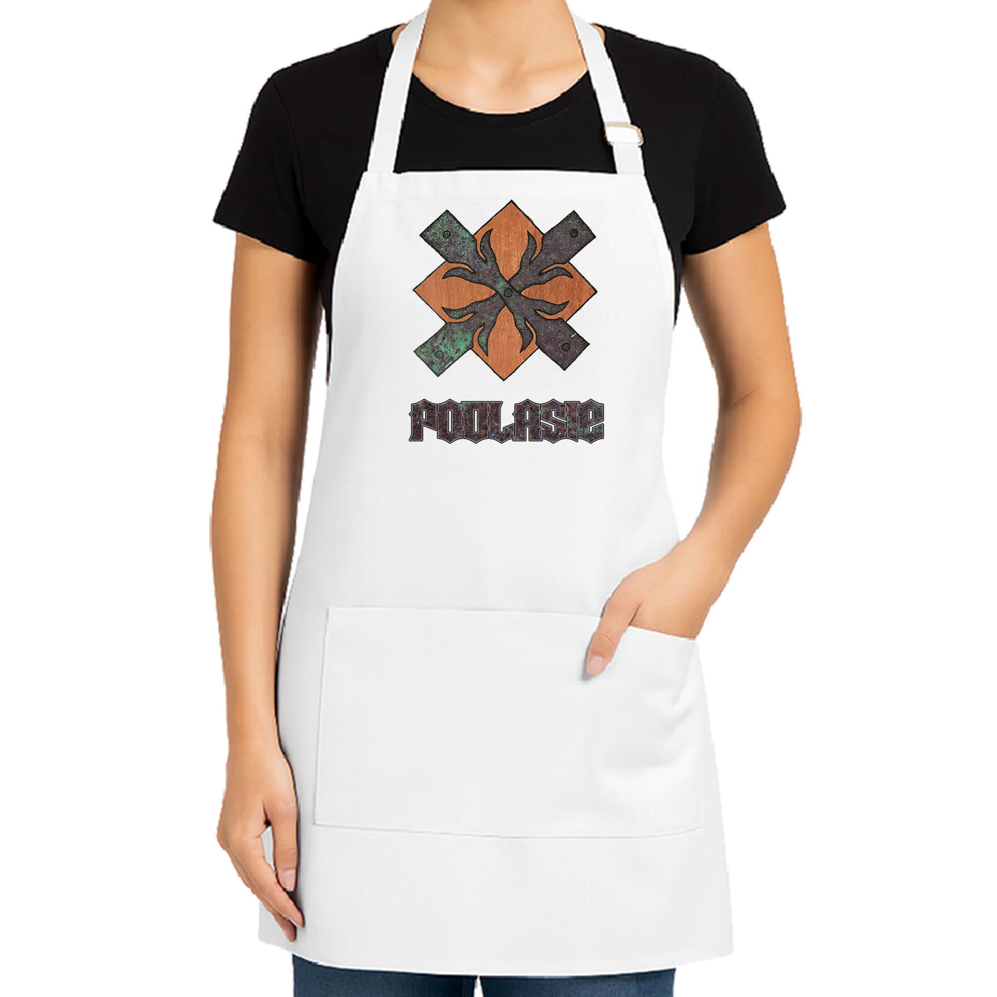 Fartuch kuchenny Stal i Drewno - Podlaskie DNA