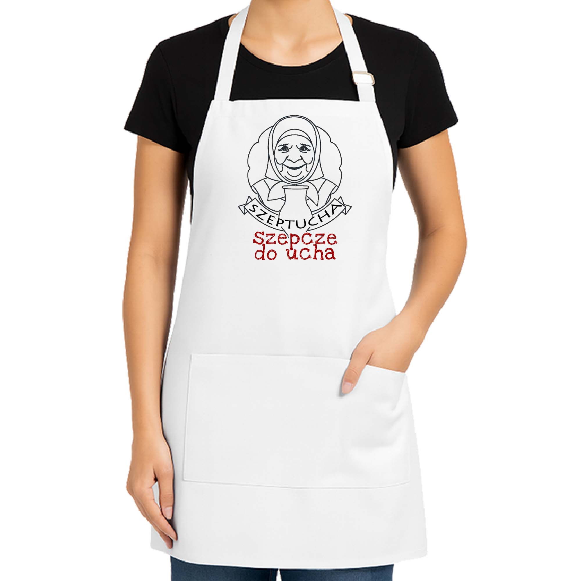 Fartuch kuchenny Szeptuchy z Podlasia - Urok Natury i Magii