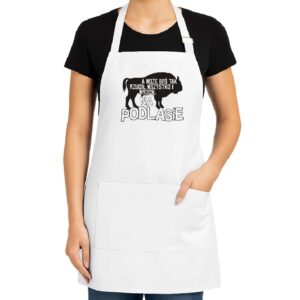 Fartuch kuchenny Ucieknij na Podlasie
