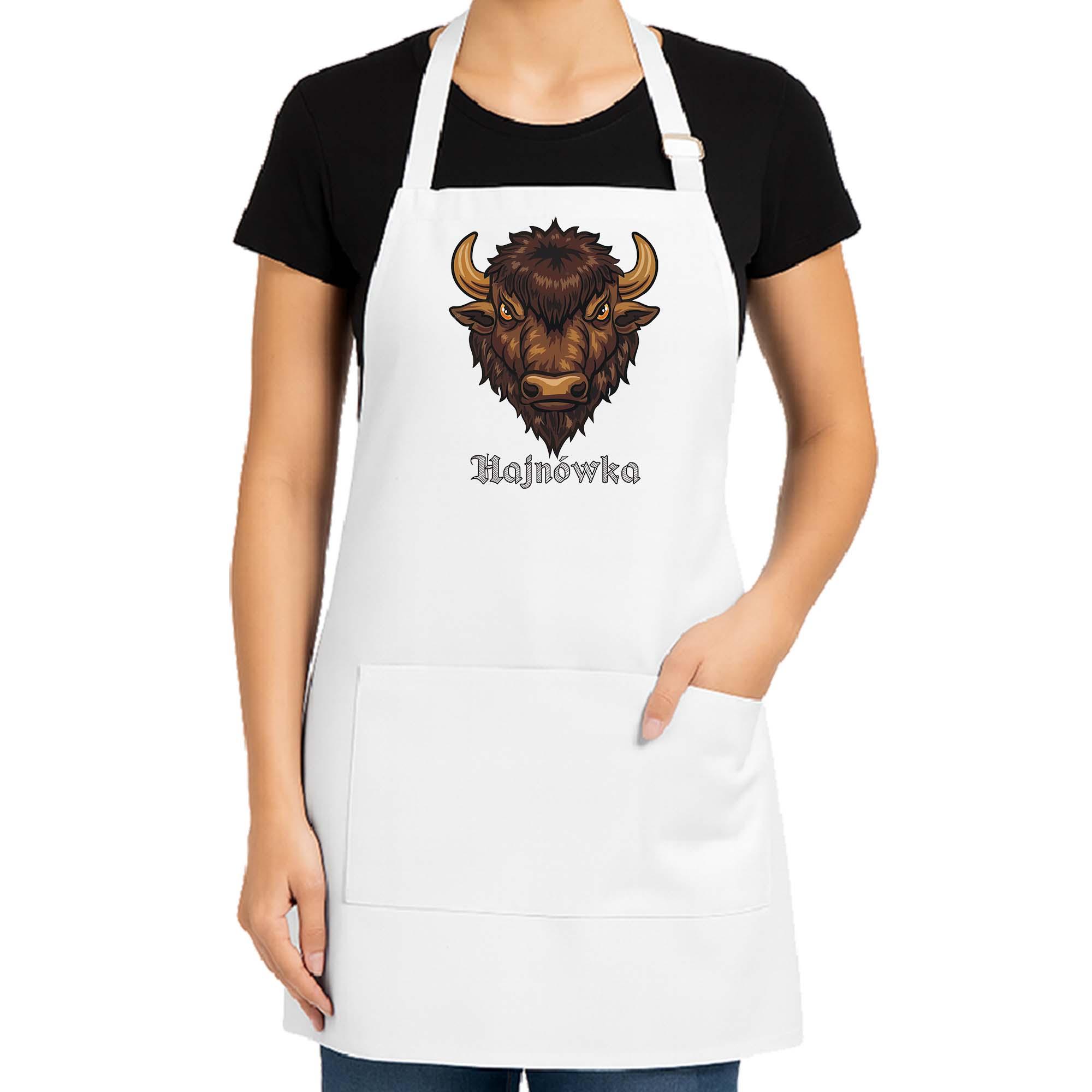 Fartuch kuchenny Żubr - Duma Hajnówki
