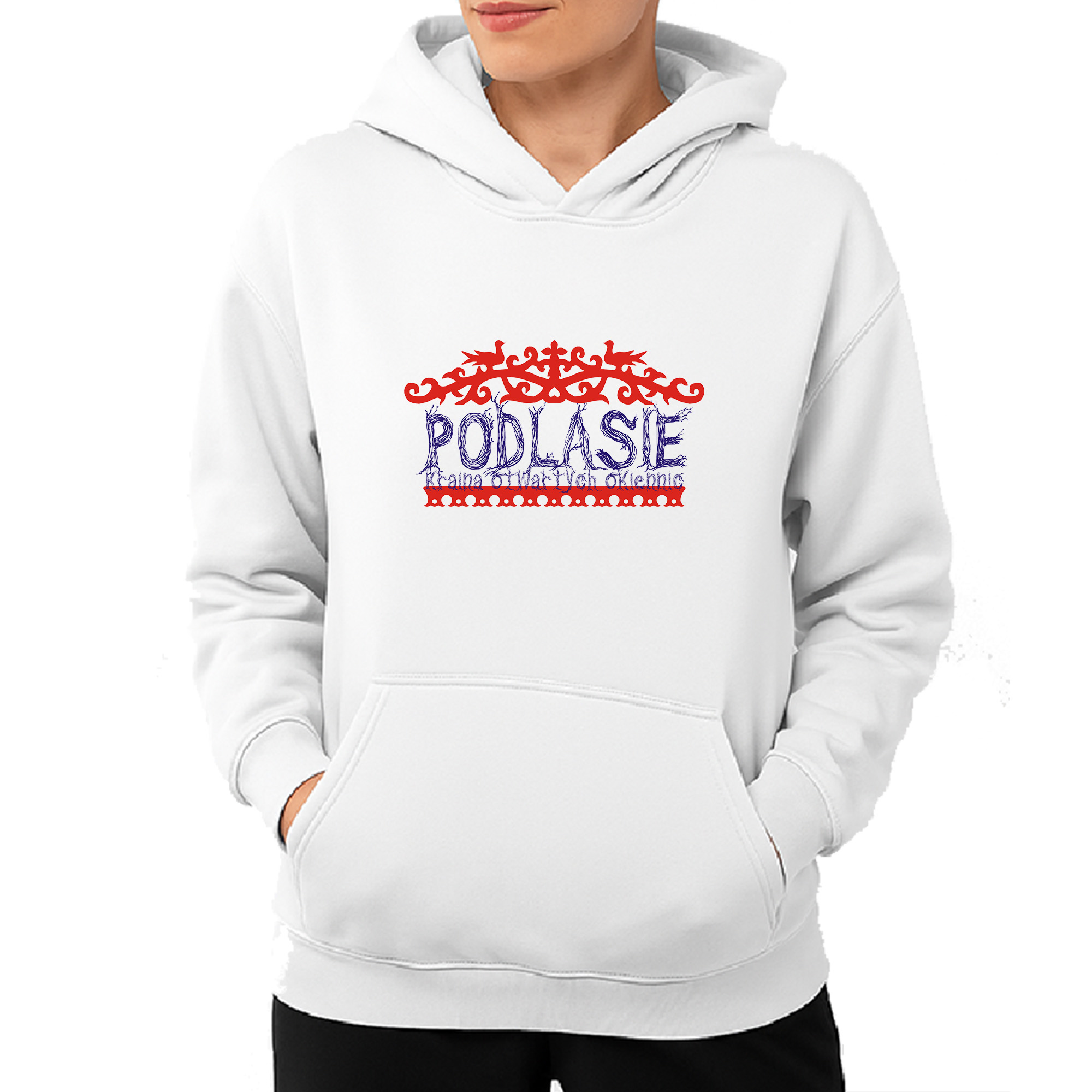 Kangurka damska Kolorowe Okiennice Podlasia