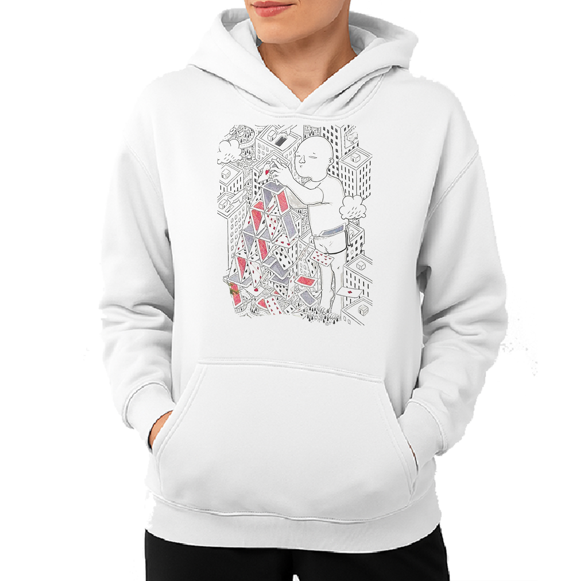 Kangurka damska Miasto z Kart - Podlaski Street Art