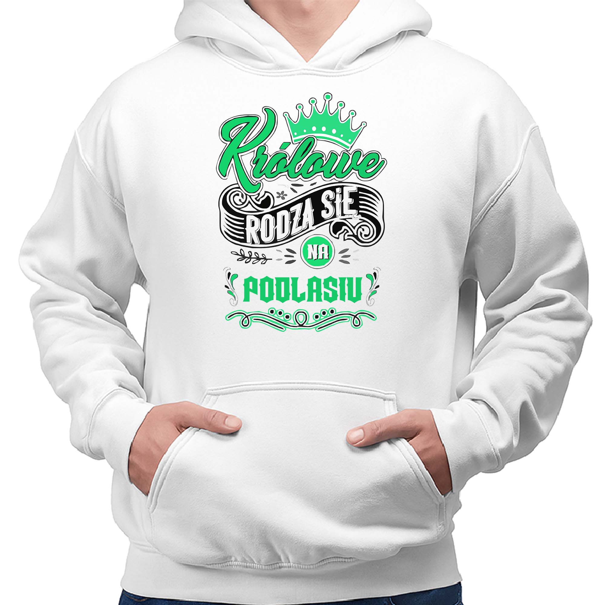 Kangurka męska Tu rodzą się Królowe - Podlasie