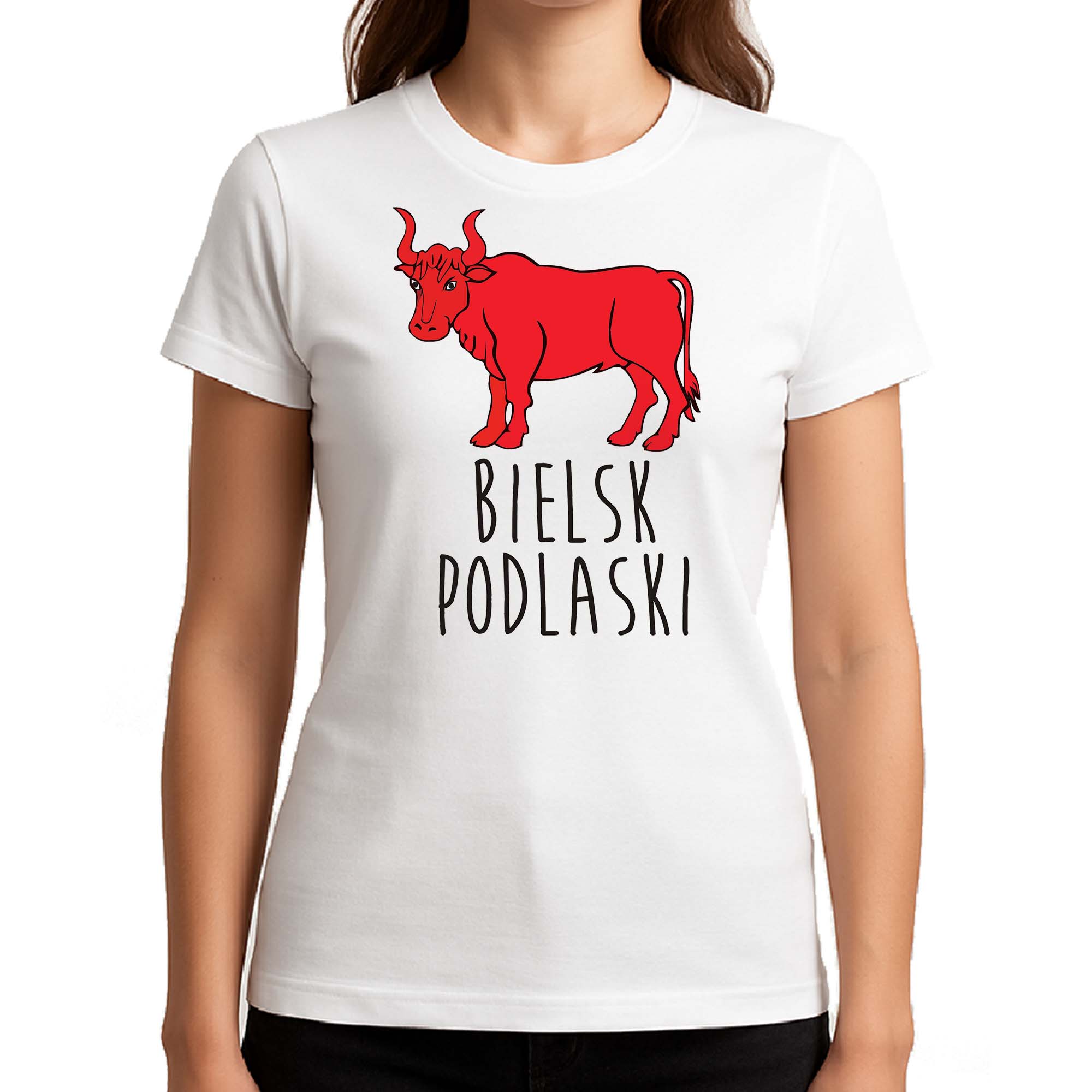 Koszulka damska Bielsk Podlaski - Tradycja i Moc