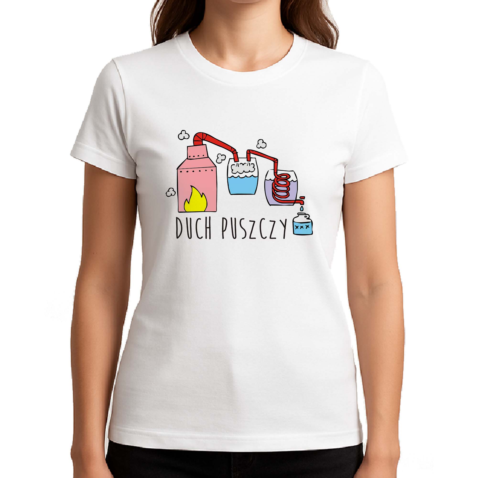 Koszulka damska Duch Puszczy - Podlaski Specjał