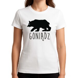 Koszulka damska Goniądz - Dzikie Serce Podlasia