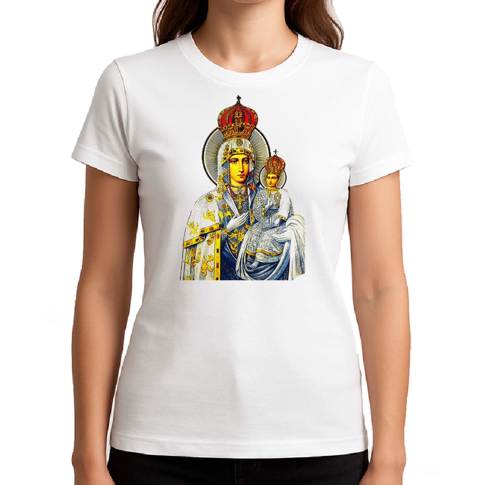 Koszulka damska Matka Boska Supralska Podlaska