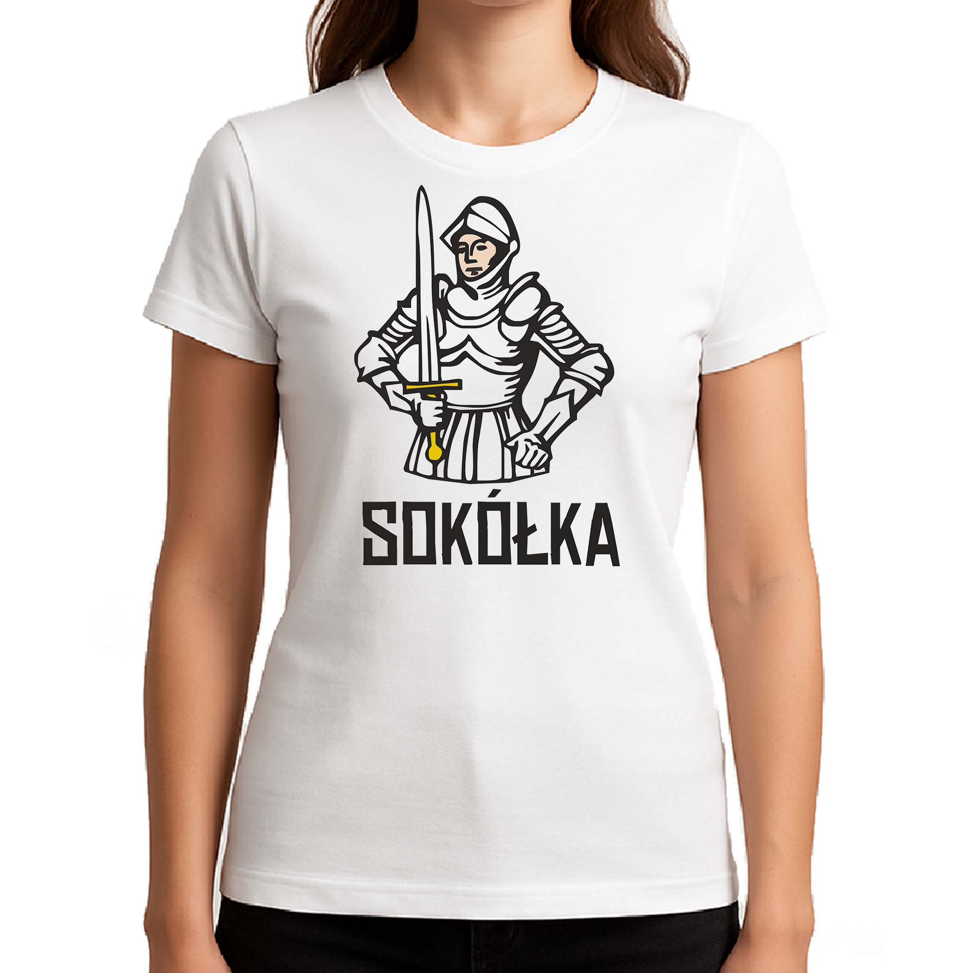 Koszulka damska Pamiątka podlaska z Sokółki