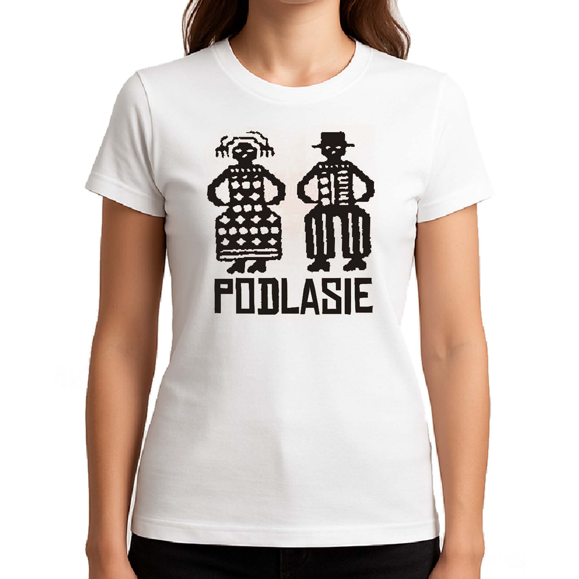Koszulka damska Podlasie - Ludowe Korzenie