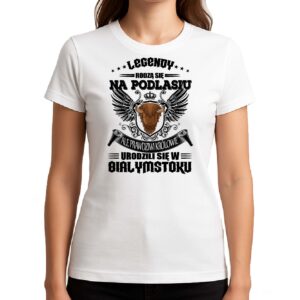 Koszulka damska Podlaska Legenda Królewski Białystok