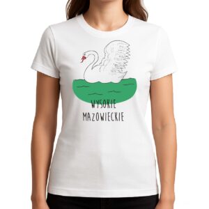 Koszulka damska Podlaski Łabędź - Wysokie Mazowieckie