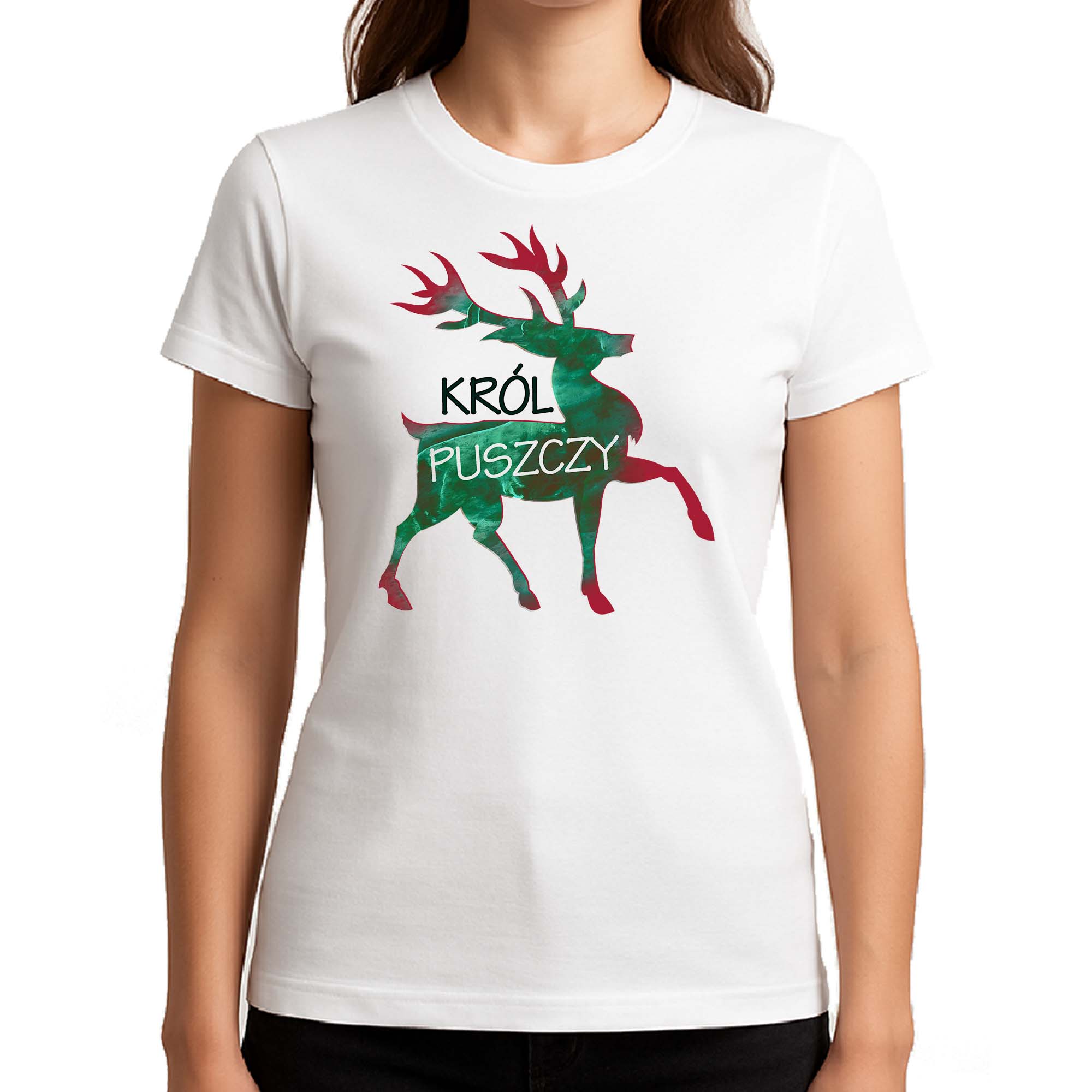 Koszulka damska Podlaski Władca Lasu