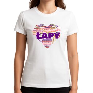 Koszulka damska Serce Podlasia - Łapy