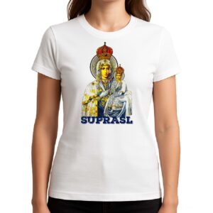 Koszulka damska Suprasl - Duchowe Serce Podlasia
