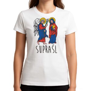 Koszulka damska Światło Podlasia - Supraśl