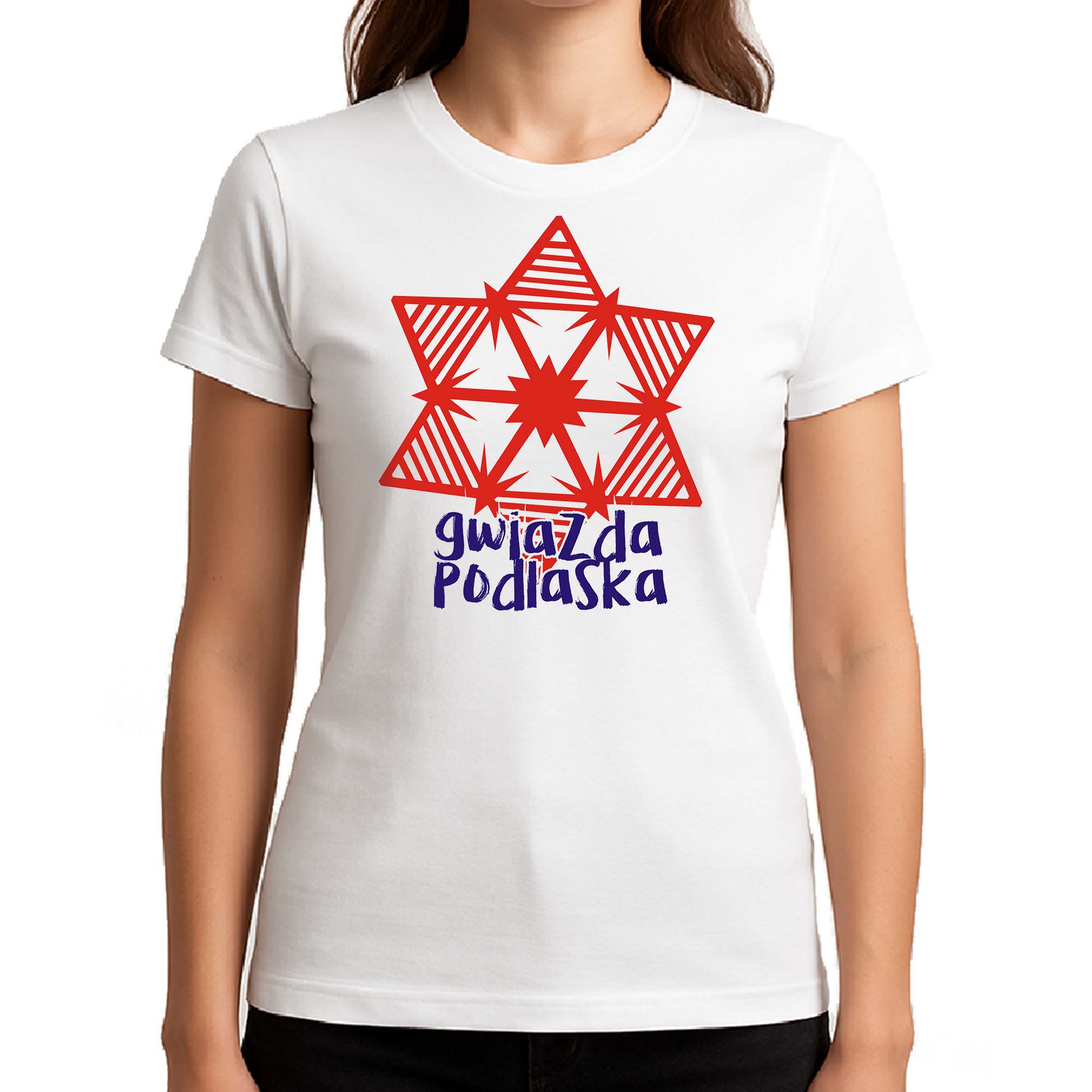 Koszulka damska Tradycyjna Gwiazda Podlaska