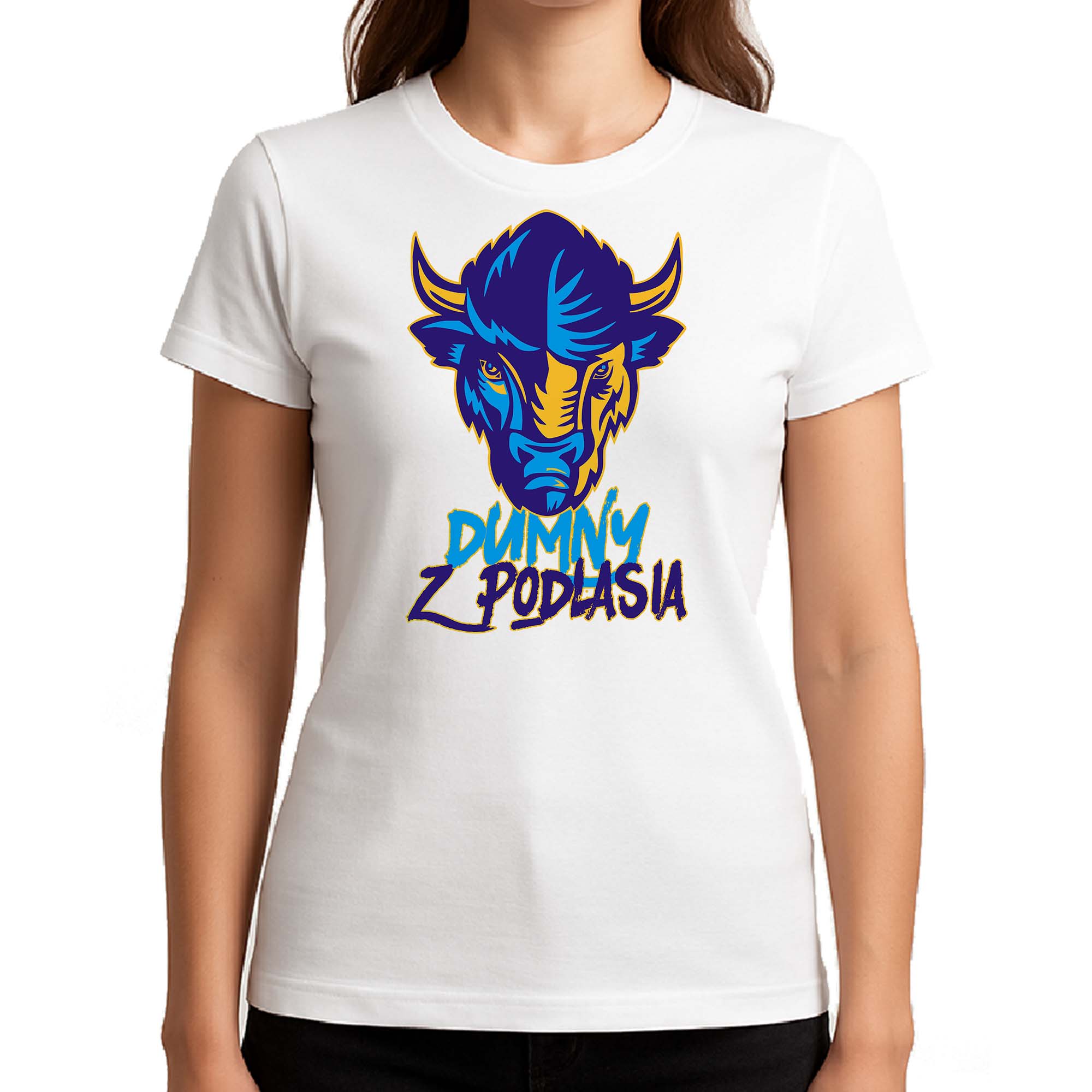 Koszulka damska Żubr Power - Podlasie