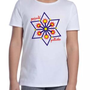Koszulka dziecięca Folkowa Gwiazda Podlaska