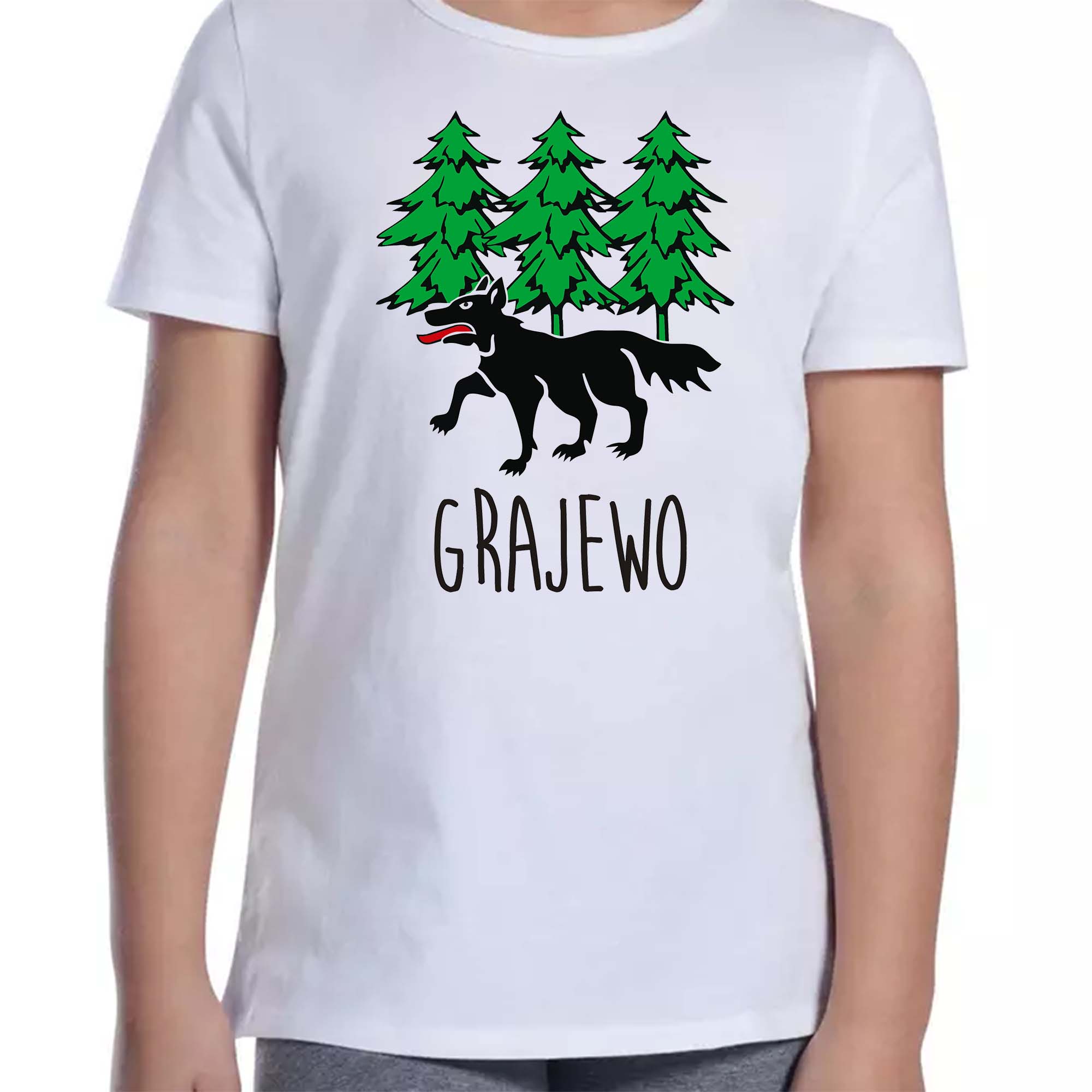 Koszulka dziecięca Grajewo - Wilcza Stolica Podlasia