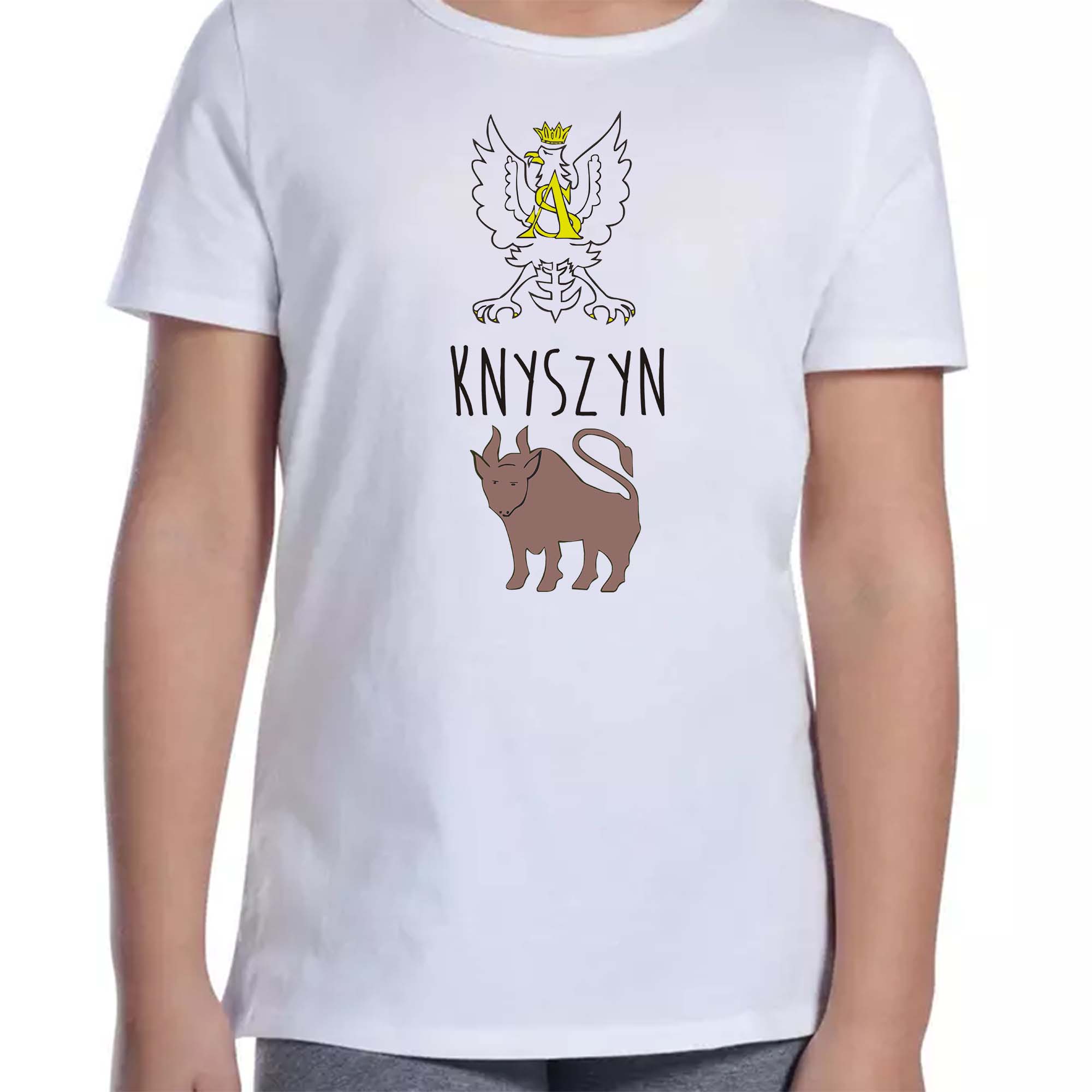 Koszulka dziecięca Knyszyn -Królewski Ślad Podlasia