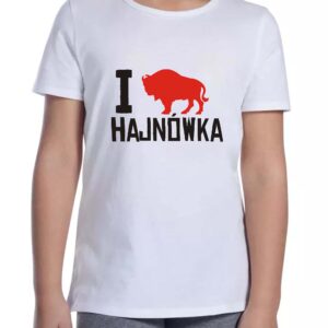 Koszulka dziecięca Kocham Hajnówkę