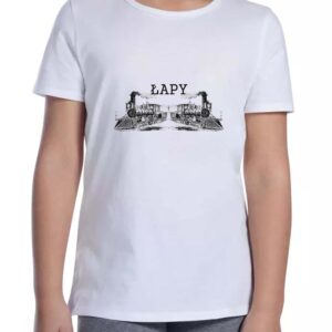 Koszulka dziecięca Łapy - Podlaska Kolej