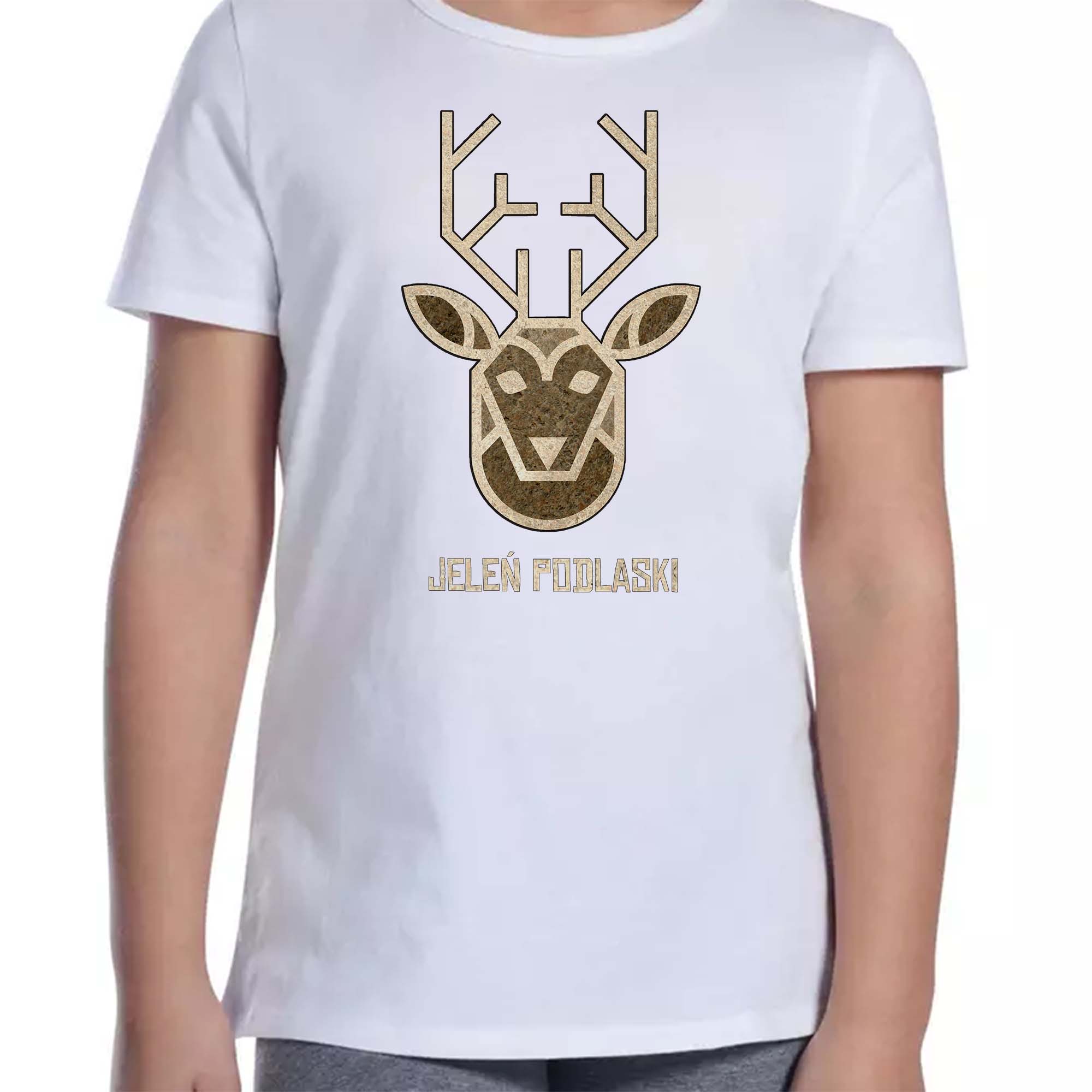 Koszulka dziecięca Leśny Podlaski Jeleń