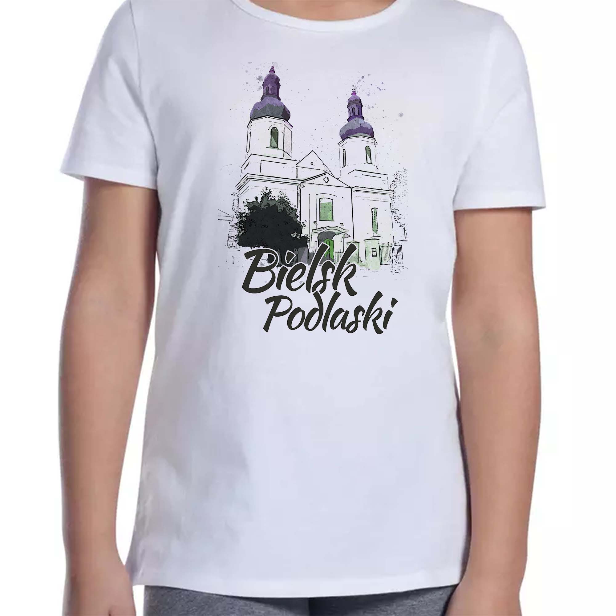 Koszulka dziecięca Miasto Wielu Kultur - Bielsk Podlaski