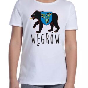 Koszulka dziecięca Pamiątka Podlaska z Węgrowa