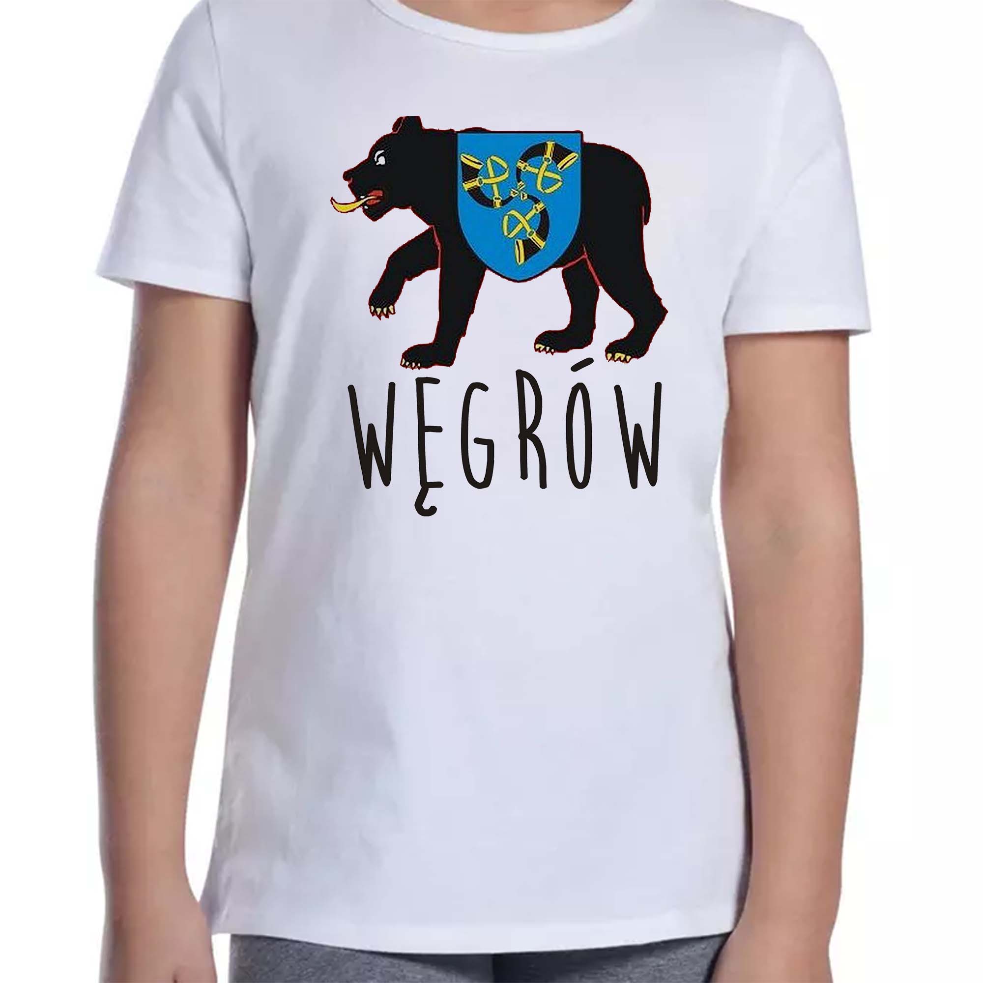 Koszulka dziecięca Pamiątka Podlaska z Węgrowa