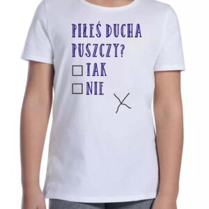 Koszulka dziecięca Piłeś Ducha Puszczy - Ankieta Podlaska