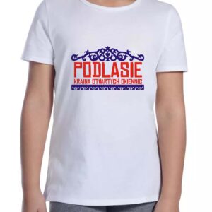 Koszulka dziecięca Podlasie - Kraina Otwartych Okiennic