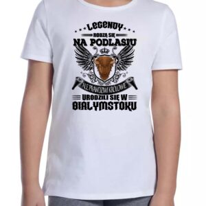 Koszulka dziecięca Podlaska Legenda Królewski Białystok