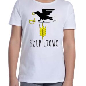 Koszulka dziecięca Podlaski Kruk i Złote Zboże - Szepietowo