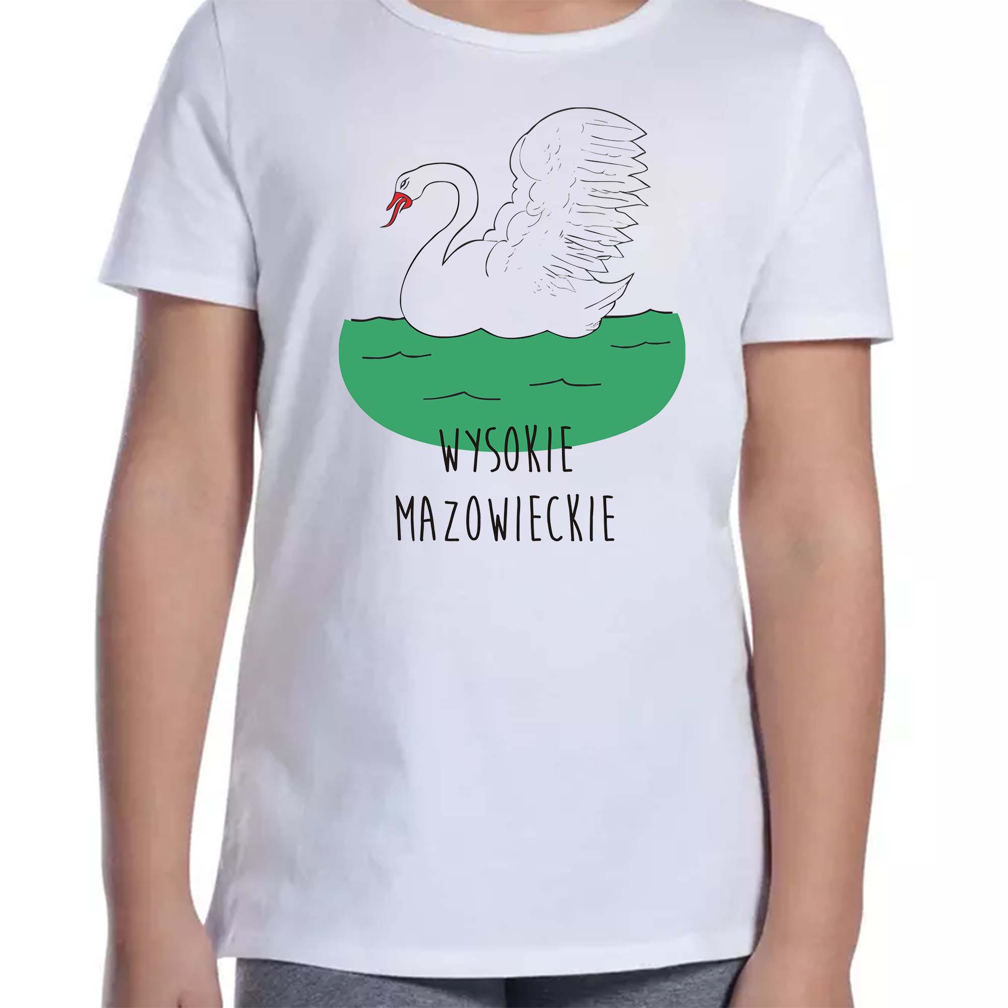 Koszulka dziecięca Podlaski Łabędź - Wysokie Mazowieckie