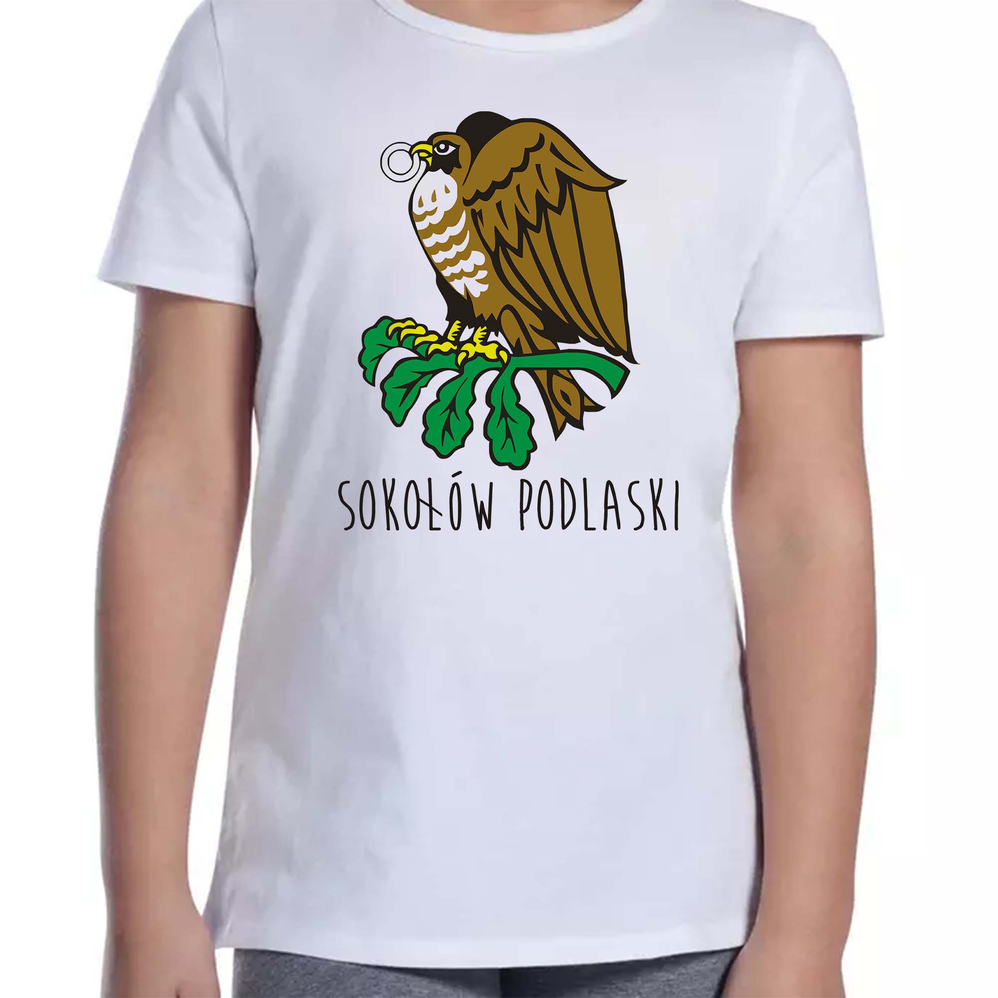 Koszulka dziecięca Siła Sokoła - Sokołów Podlaski