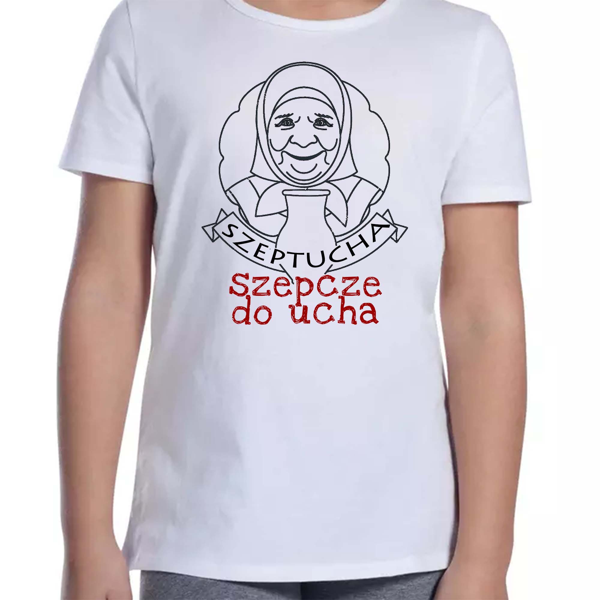 Koszulka dziecięca Szeptuchy z Podlasia - Urok Natury i Magii