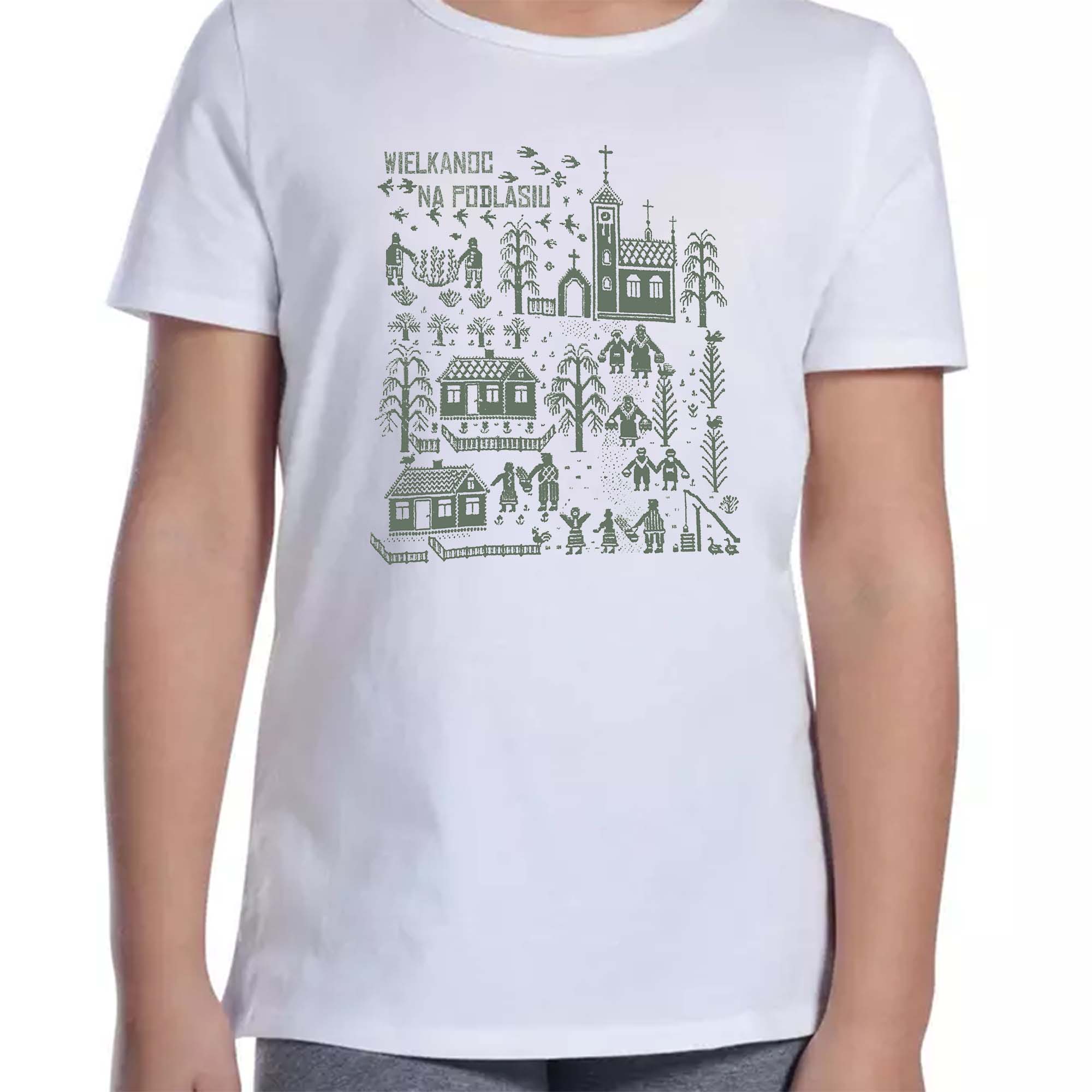 Koszulka dziecięca Tradycyjna Wielkanoc Podlasia