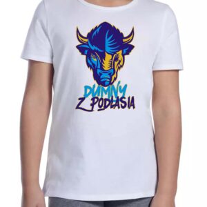 Koszulka dziecięca Żubr Power - Podlasie